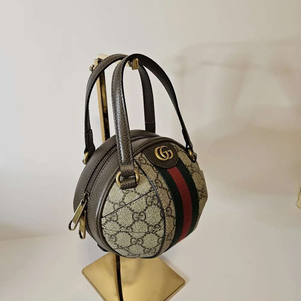 Gucci Ophidia GG Mini Basketball Shoulder Bag - Picture 2 of 12